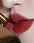 Satin Matte Lipstick - V06 Rouge Knight